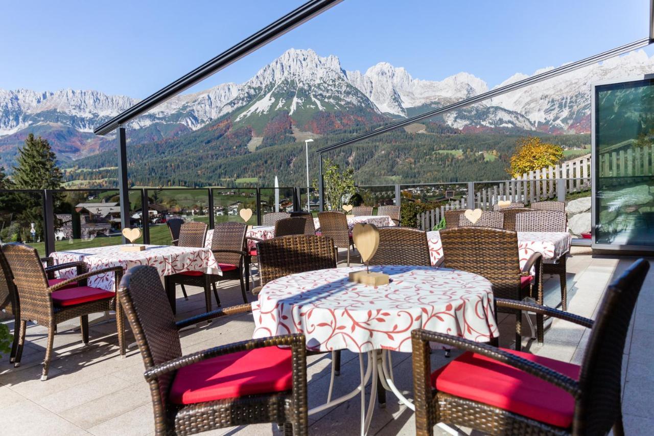 Cafe-Restaurant Bettina Hotel Ellmau Kültér fotó