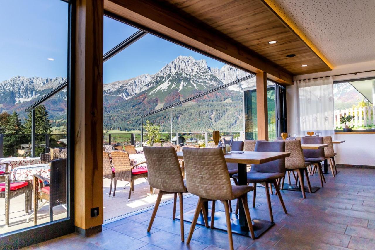 Cafe-Restaurant Bettina Hotel Ellmau Kültér fotó